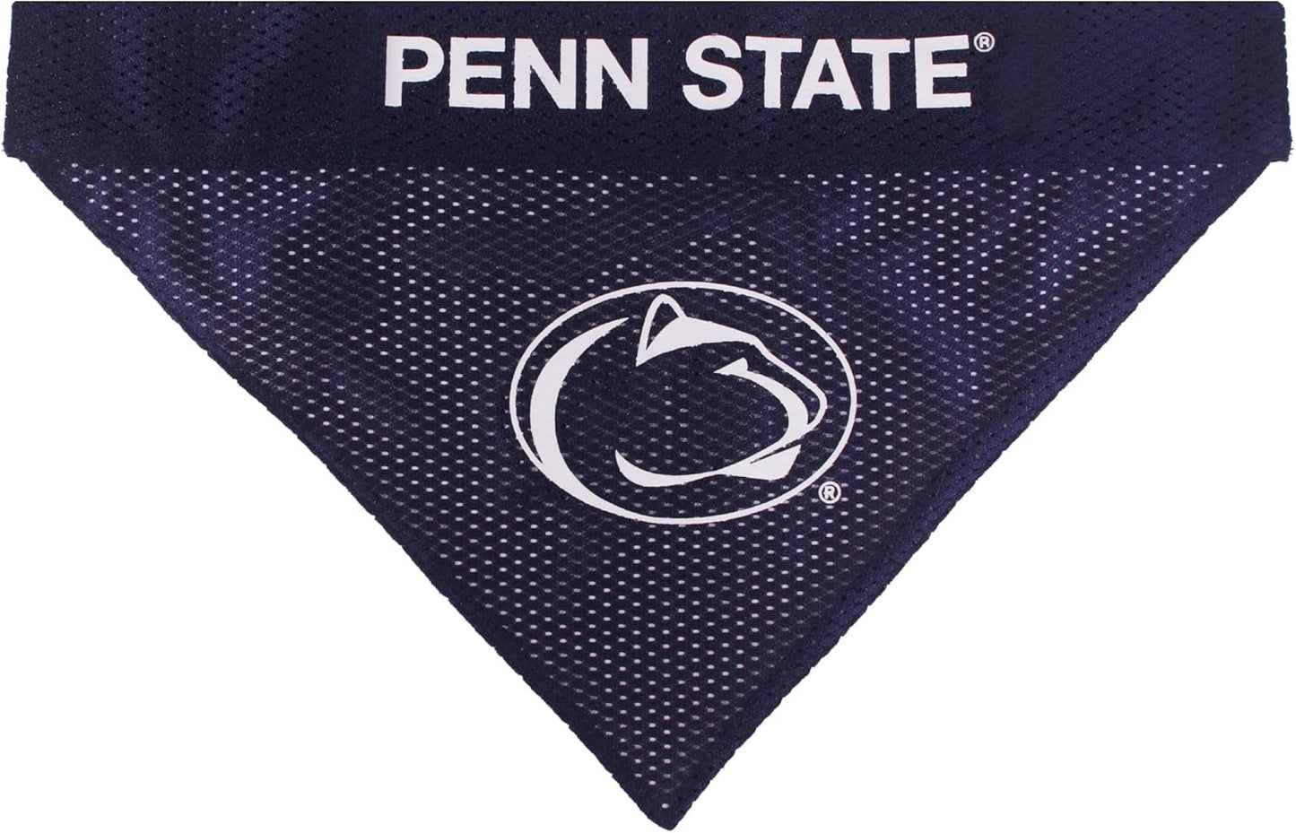 Collegiate Pet Accessories, Reversible Bandana, Penn State Nittany Lions, Large/X-Large