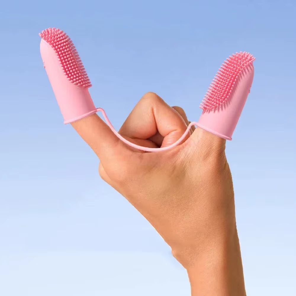 GentlePaws FingerBrush – Soft Silicone Toothbrush for Easy Pet Oral Care