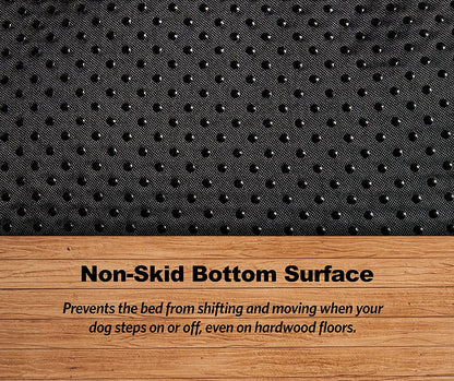 Deluxe Dog Beds Super Plush Dog & Cat Beds Ideal for Dog Crates Machine Wash & Dryer Friendly, 1-Year Warranty